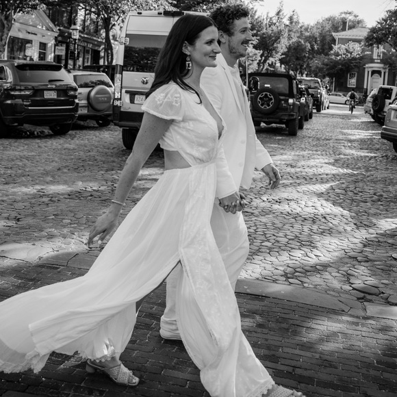 LoveShackFancy Vania Cut-Out Maxi Dress Small Size 4 - Picture 8 of 8